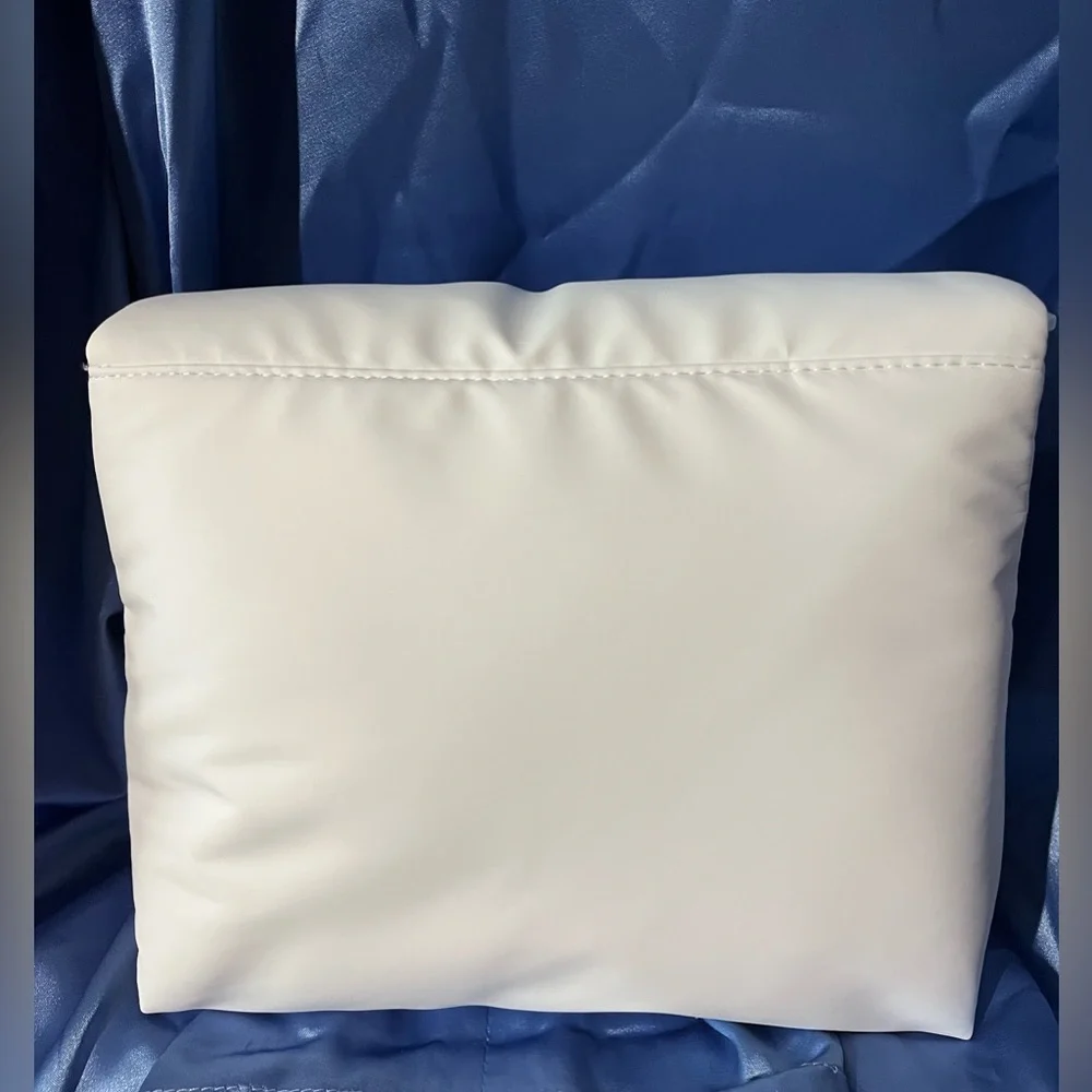 New DIOR Puffy “Trousse” Pearlized White & Pink Pouch - box included. - Picture 6 of 11
